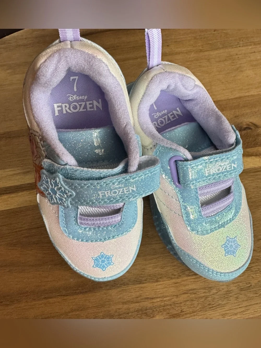 Disney Frozen Elsa and Anna Light-Up Sneakers